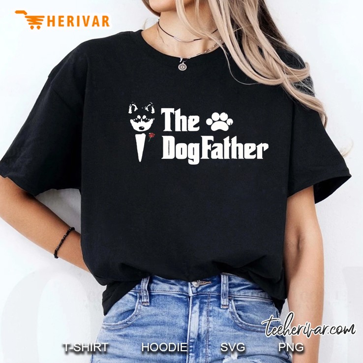 The Dogfather Siberian Husky Version Ladies Tee