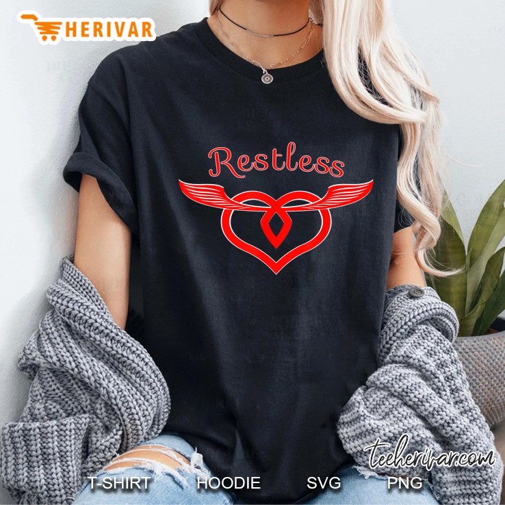 Restless Heart For World Travelers Ladies Tee