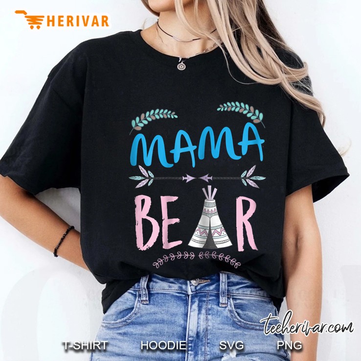 Mama Bear Tent Version Ladies Tee