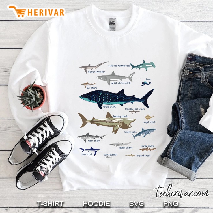 Favorite Sharks Of The World Sweatshirt