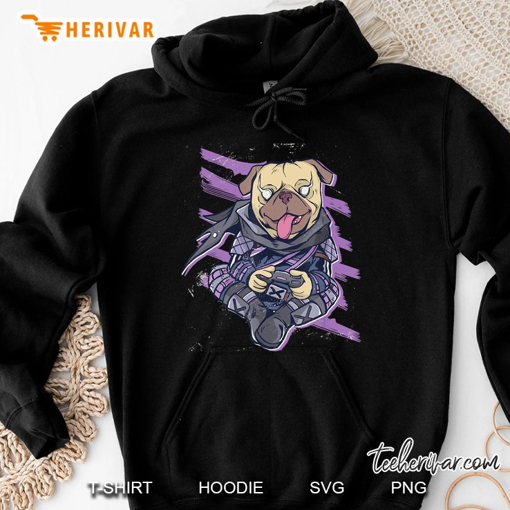 Pug Gaming Video Game Lover Hoodie