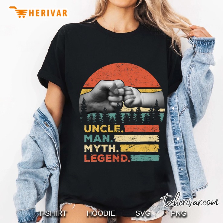 Uncle Man Myth Legend Vintage Version2 Ladies Tee