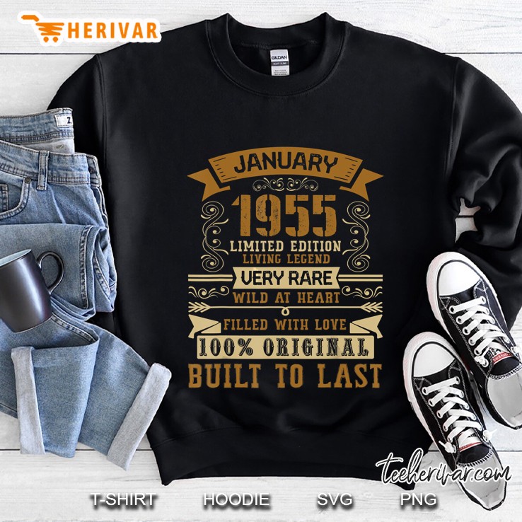January 1955 Limited Edition Living Legend Very Rare Wild At Heart Sweatshirt