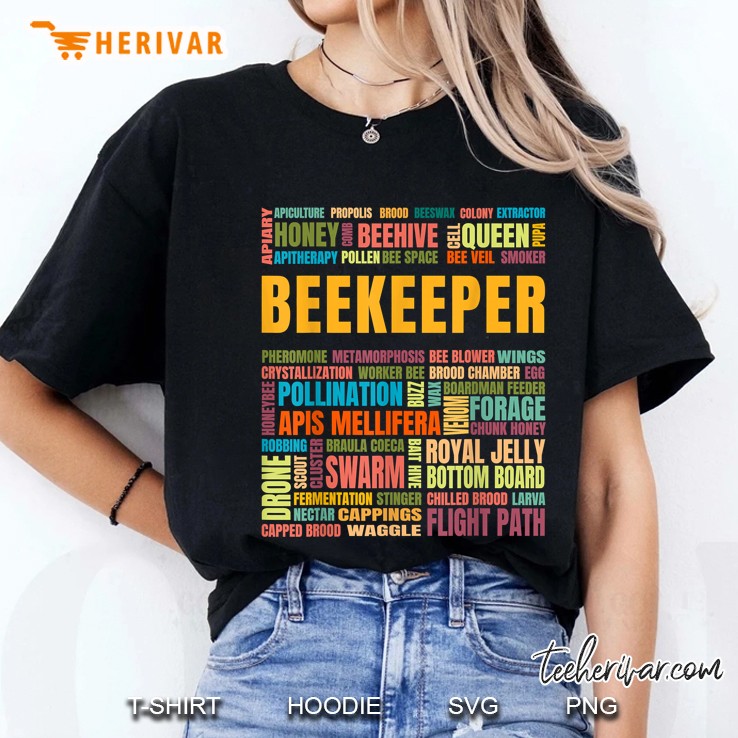 Beekeeper Beekeeping Bee Terms Glossary Ladies Tee