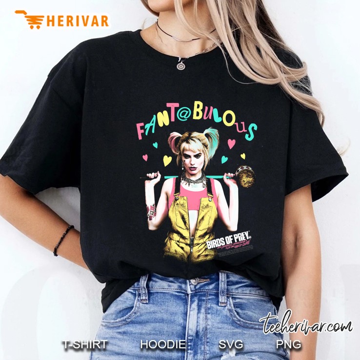 Fantabulous Birds Of Prey Harley Quinn Ladies Tee