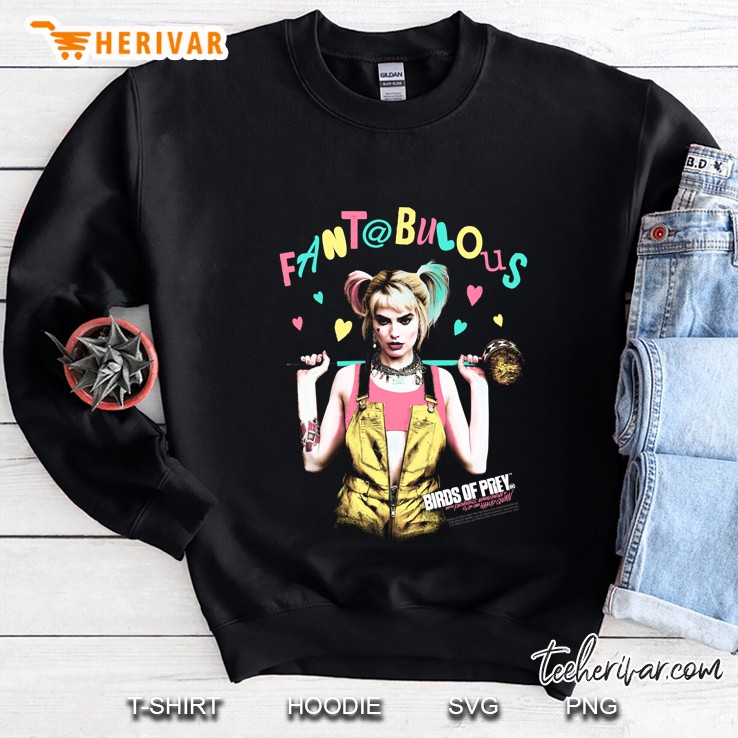Fantabulous Birds Of Prey Harley Quinn Sweatshirt
