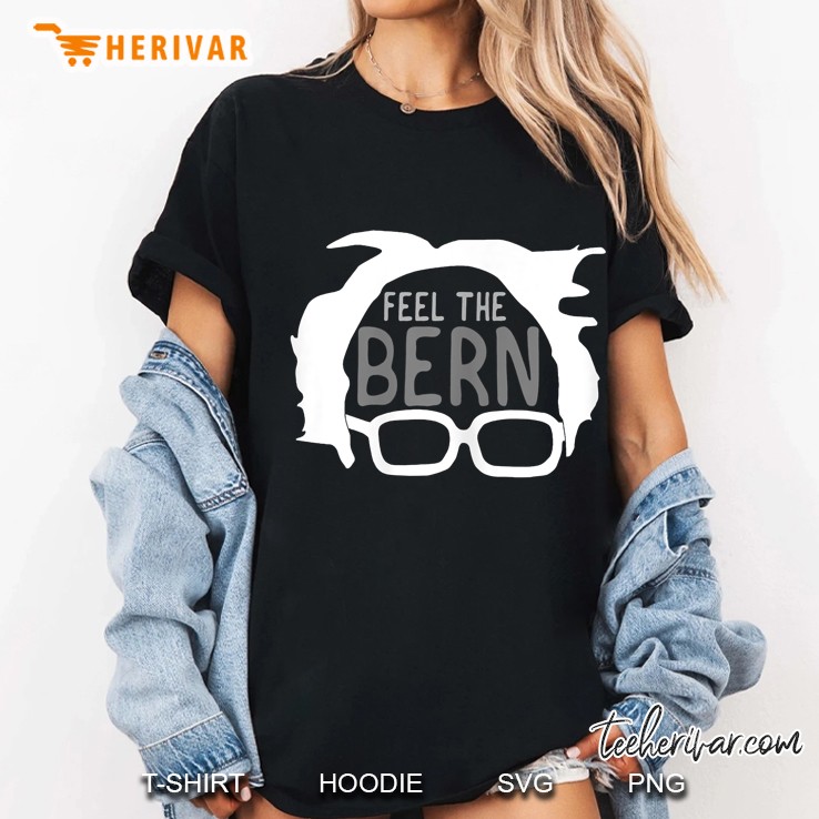Feel The Bern Bernie Sanders Ladies Tee