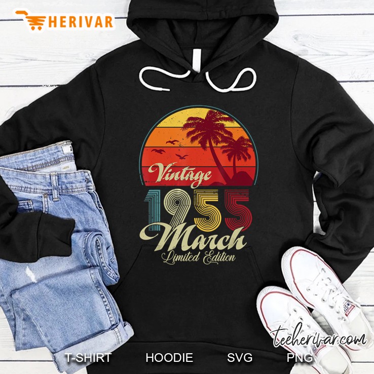 Vintage 1955 March Limited Edition Hoodie