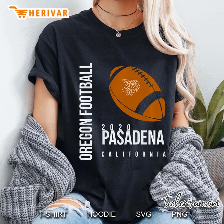 Oregon Football 2020 Pasadena California Ladies Tee