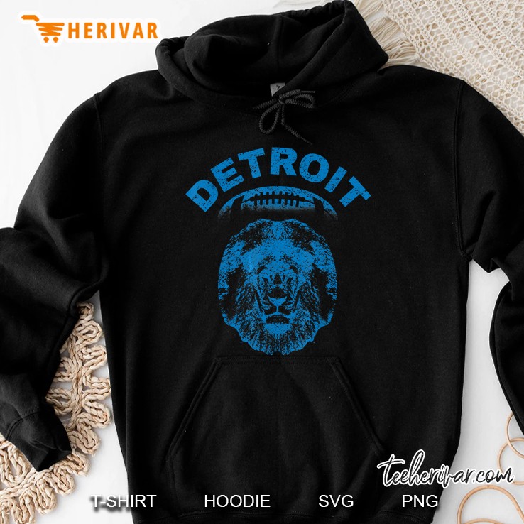Detroit Football Lion Michigan Fan Detroit Lions Hoodie