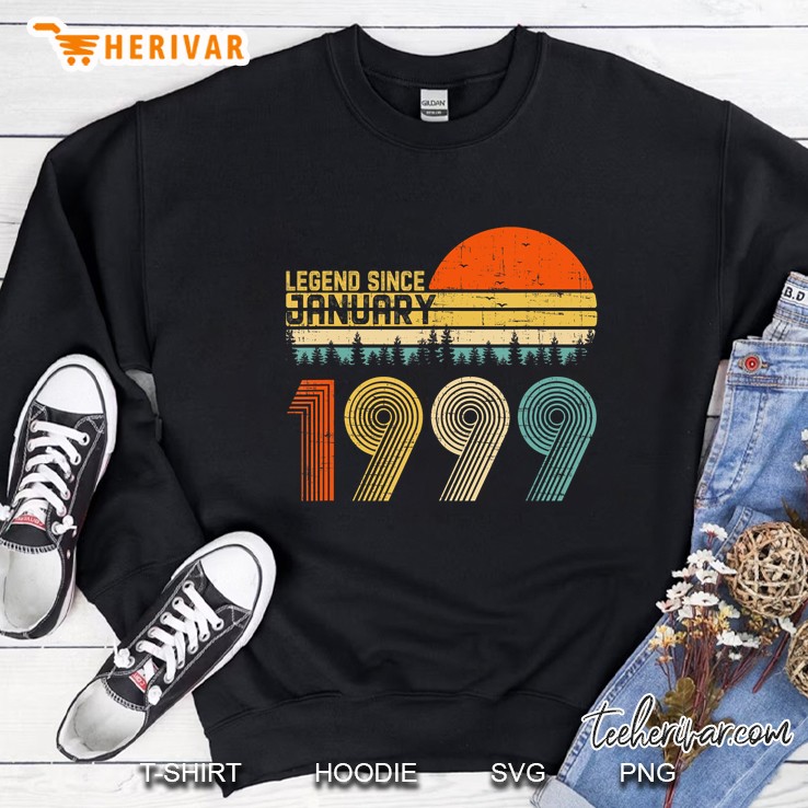 Legend Since January 1999 Vintage Version Sweatshirt