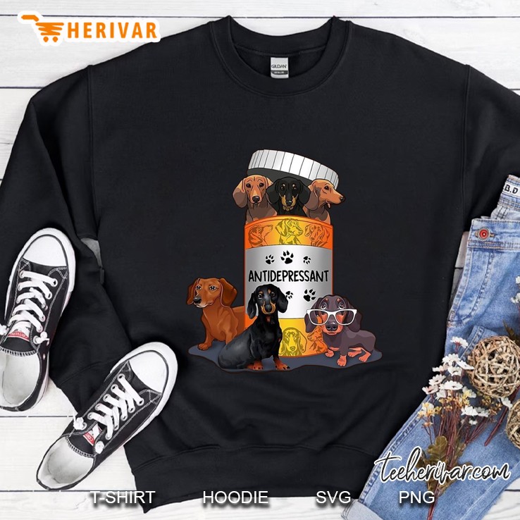 Antidepresant Dachshund Version Sweatshirt