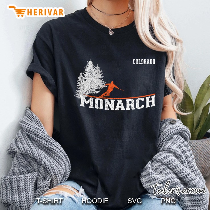 Colorado Monarch Skiing Ladies Tee