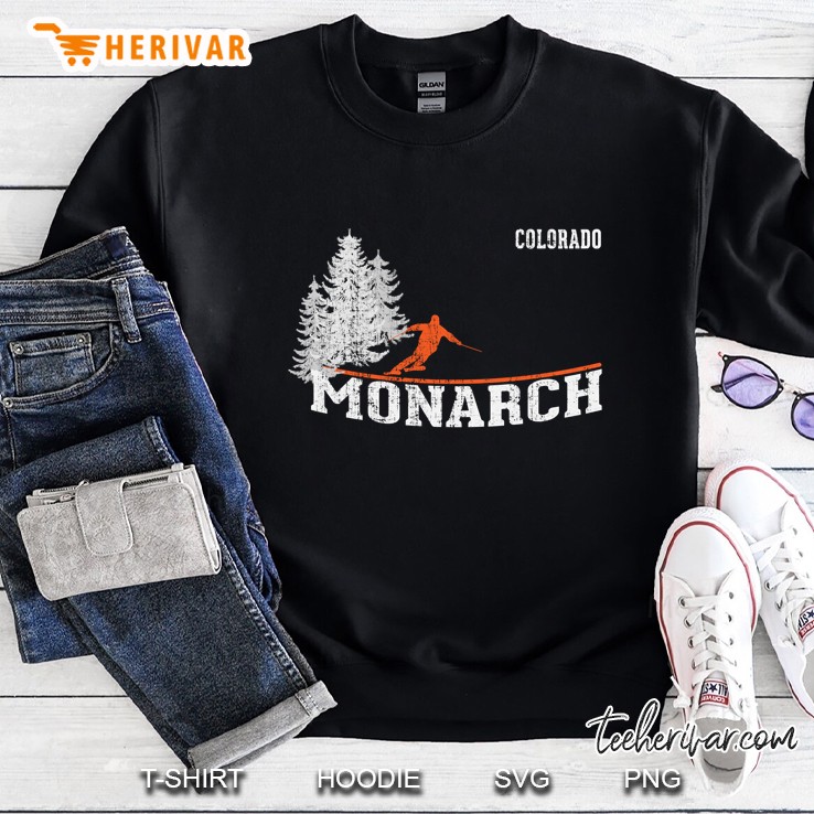 Colorado Monarch Skiing Sweatshirt