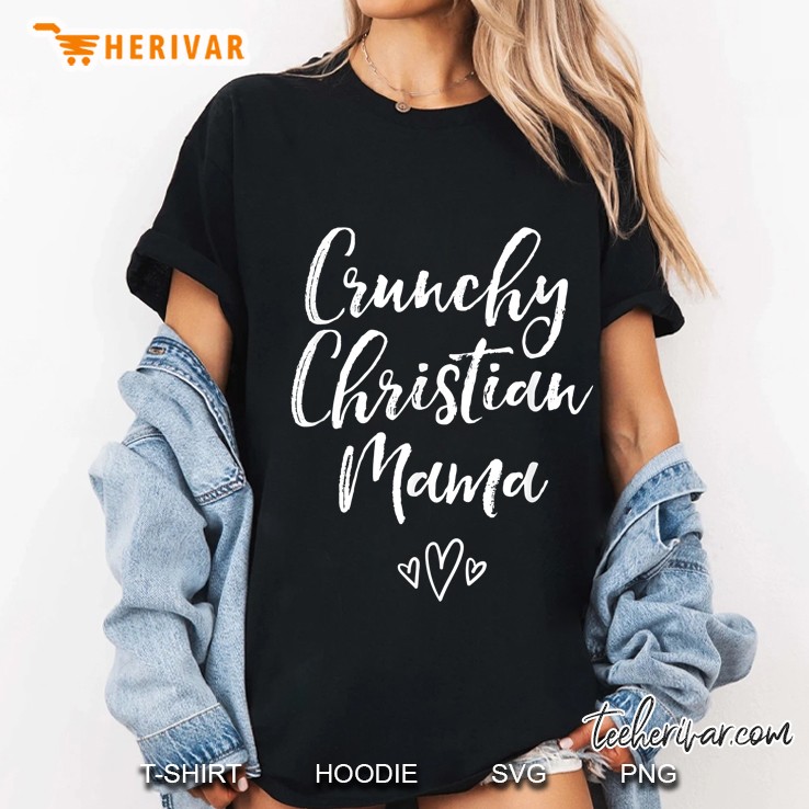 Crunchy Christian Mama Ladies Tee