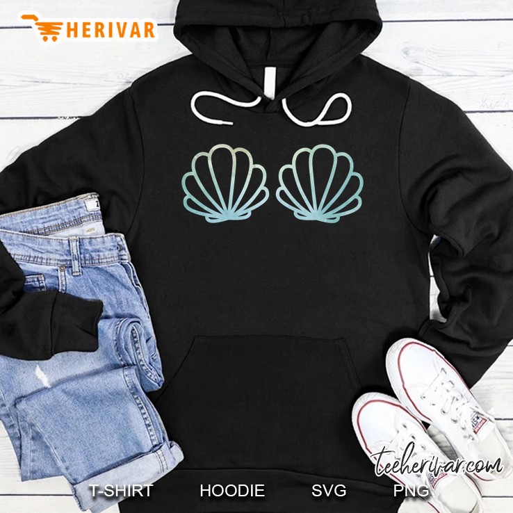 Mermaid Sea Shell Bra Costume Version2 Hoodie
