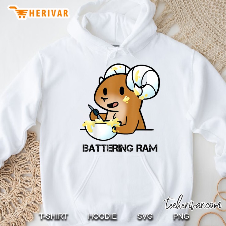 Battering Ram Funny Baking Meme Kitchen Lovers Hoodie