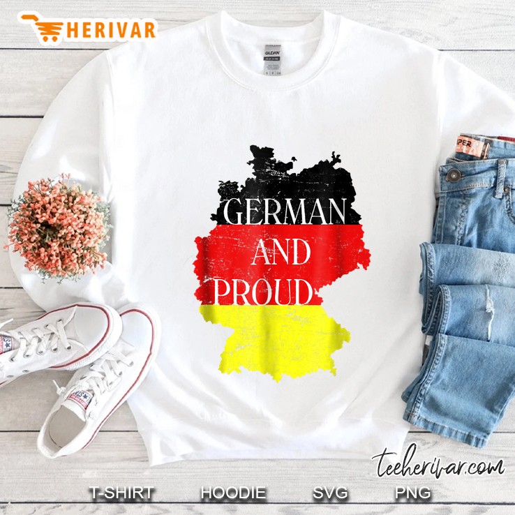 German And Proud Deutschland Pride Sweatshirt