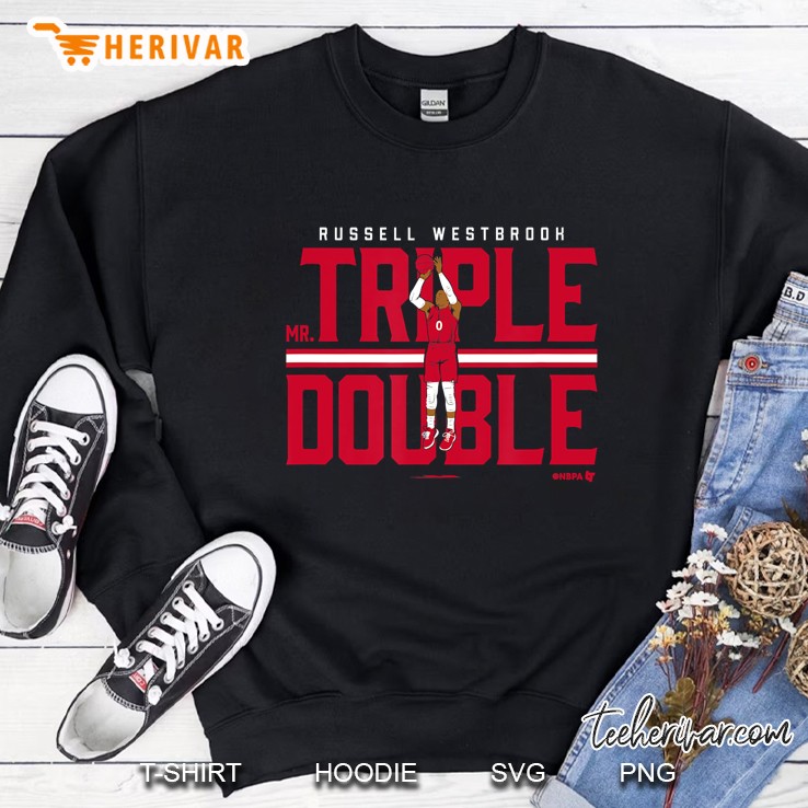 Russell Westbrook Mr. Triple Double Sweatshirt
