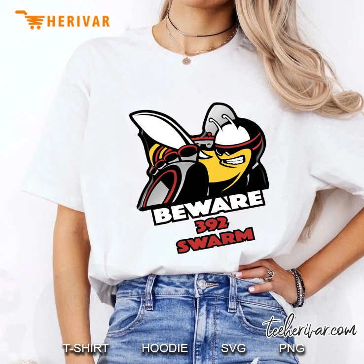 Beware 392 Swarm White Version Ladies Tee