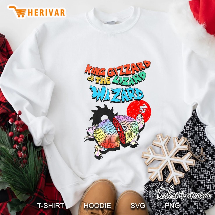 King Gizzard And The Lizard Wizard White Version2 Sweatshirt