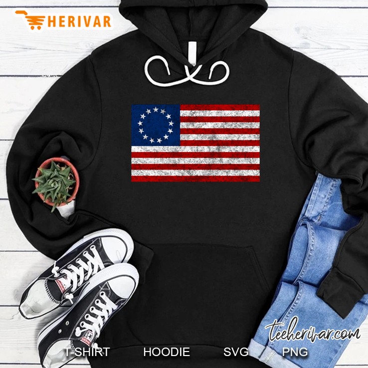 Betsy Ross Flag Hoodie