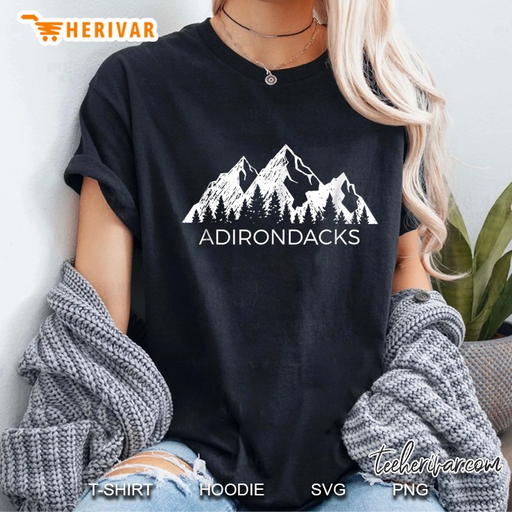 Adirondacks New York Mountain Ladies Tee