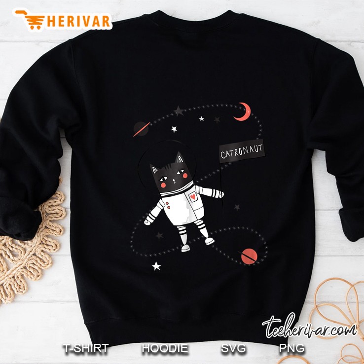 Cosmic Cat Catronaut Funny Cat Lovers Sweatshirt