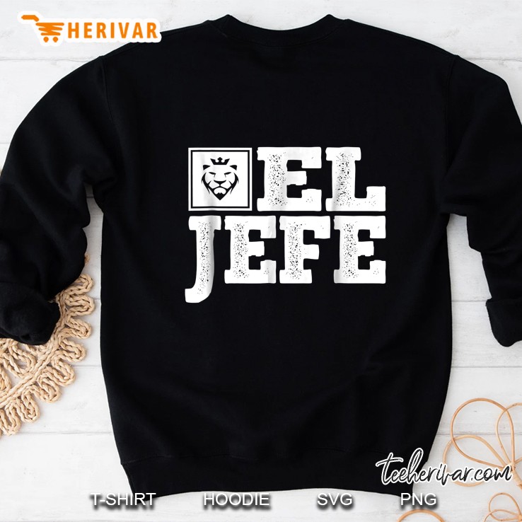 El Jefe Lion Logo Bragging Boss Sweatshirt