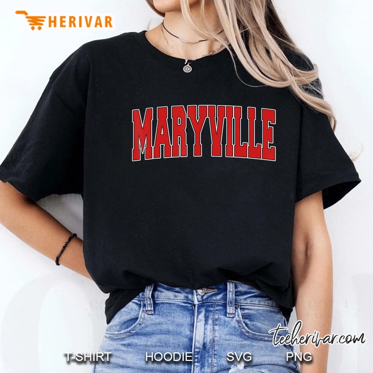Maryville Mo Missouri Varsity Style Ladies Tee