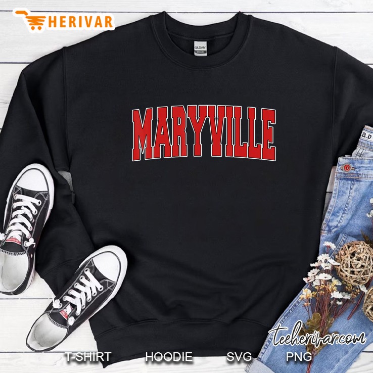Maryville Mo Missouri Varsity Style Sweatshirt