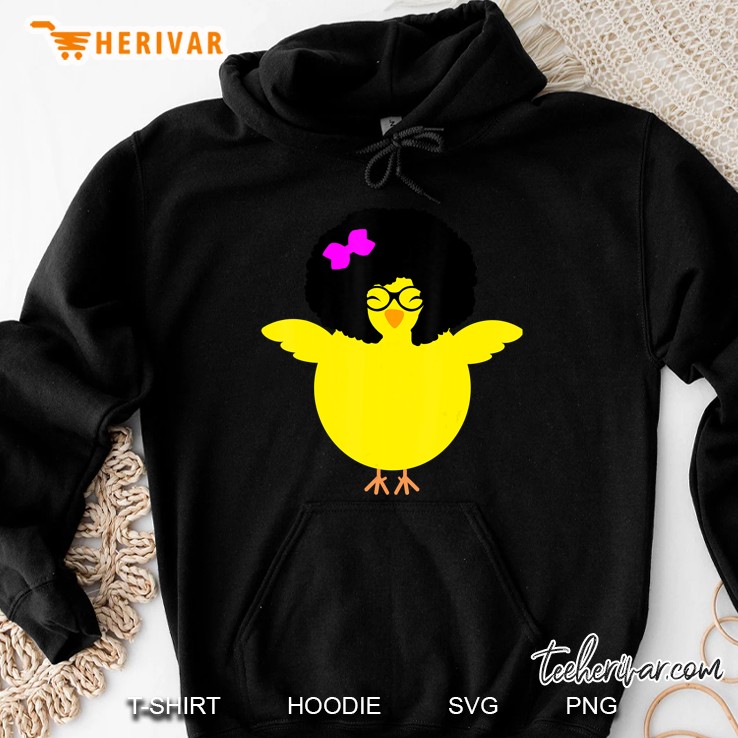 Afro Hair Baby Chick Hoodie