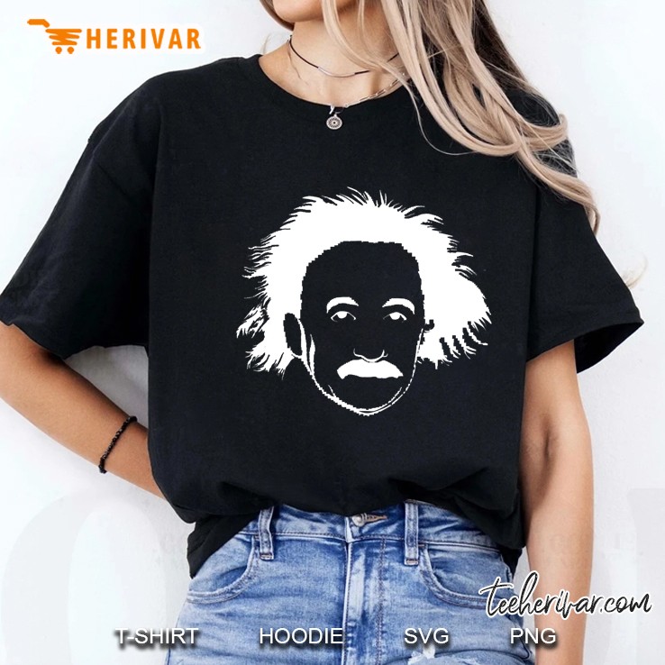 Albert Einstein Retro Ladies Tee