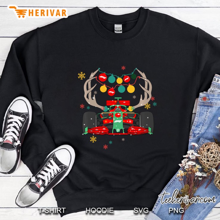 F1 Formula 1 Reindeer Christmas Sweatshirt
