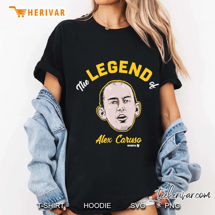 The Legend Of Alex Caruso Los Angeles Lakers Ladies Tee
