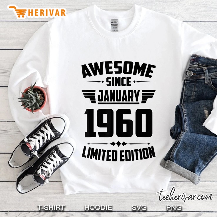 Awesome Since January 1960 Limited Edition Sweatshirt