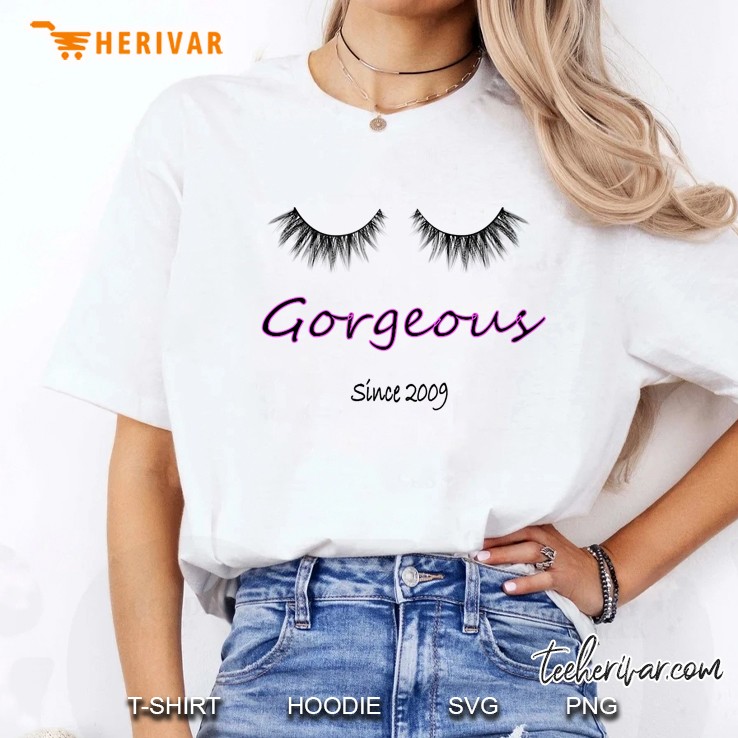 Goegeous Since 2009 11 Years Old Ladies Tee