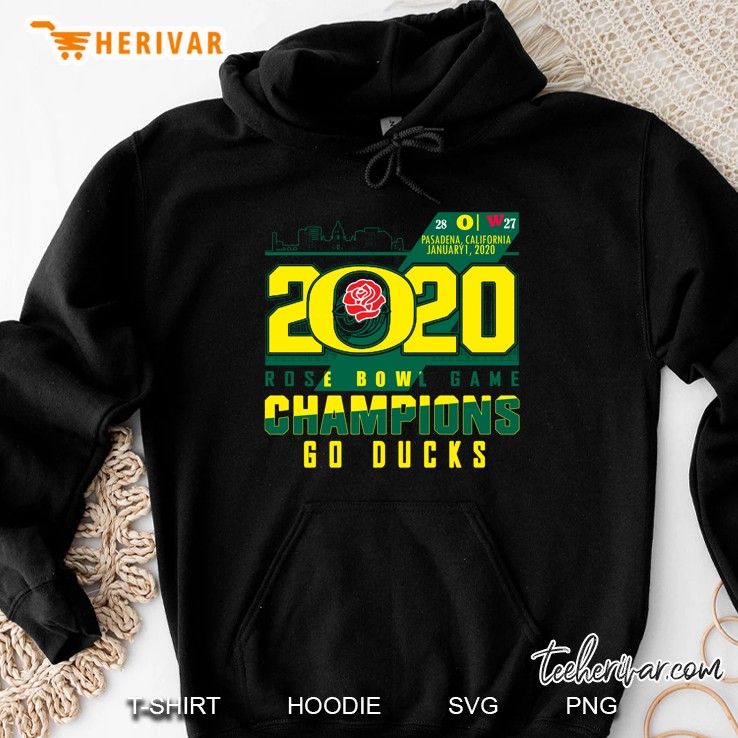 2020 Rose Bowl Game Champions Go Ducks Hoodie