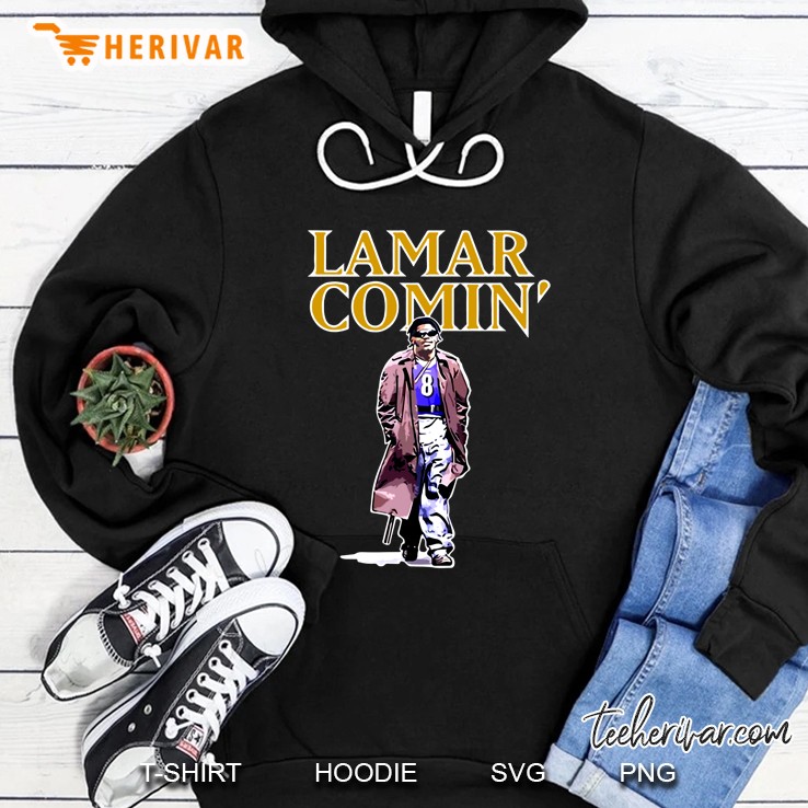 Lamar Comin Hoodie