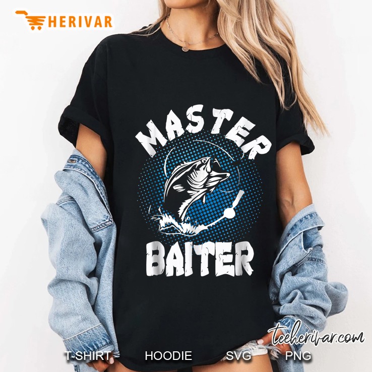Master Baiter Fishing Fishermen Version2 Ladies Tee