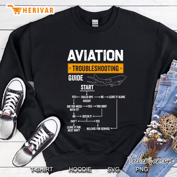 Aviation Troubleshooting Guide Version2 Sweatshirt