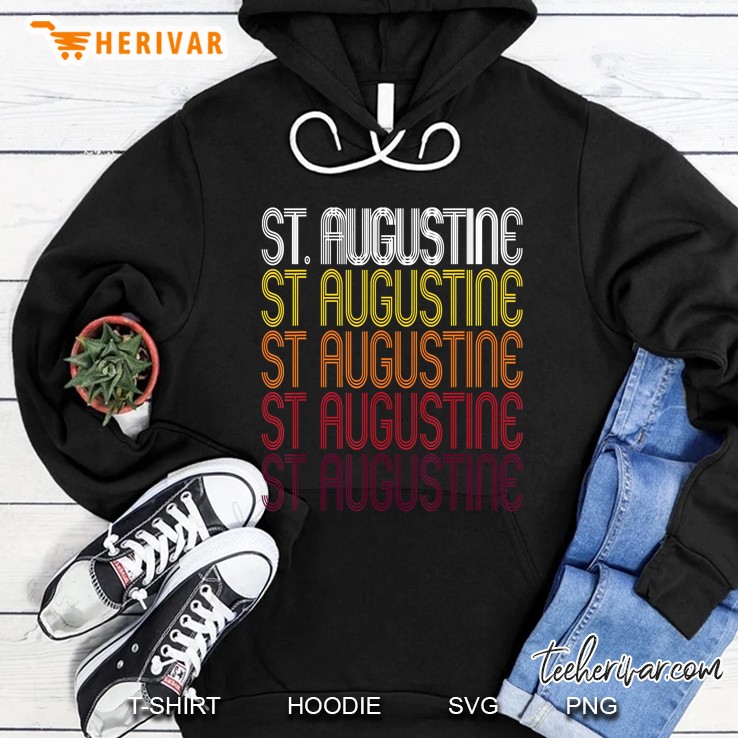 St. Augustine Vintage Style Version Hoodie