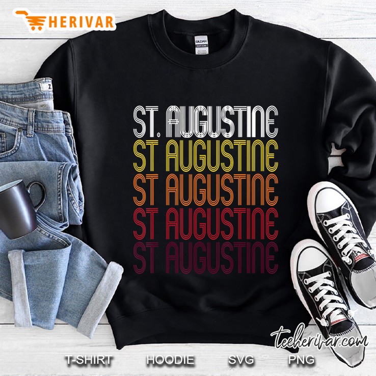 St. Augustine Vintage Style Version Sweatshirt