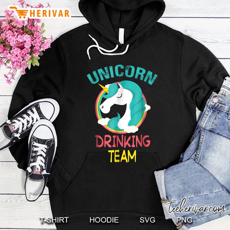 Unicorn Drinking Team Hoodie