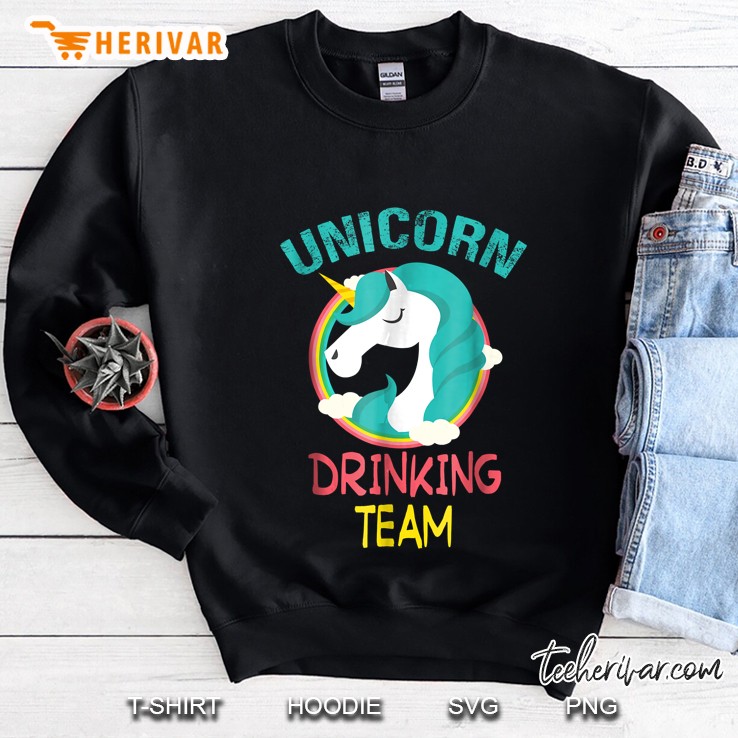 Unicorn Drinking Team Sweatshirt