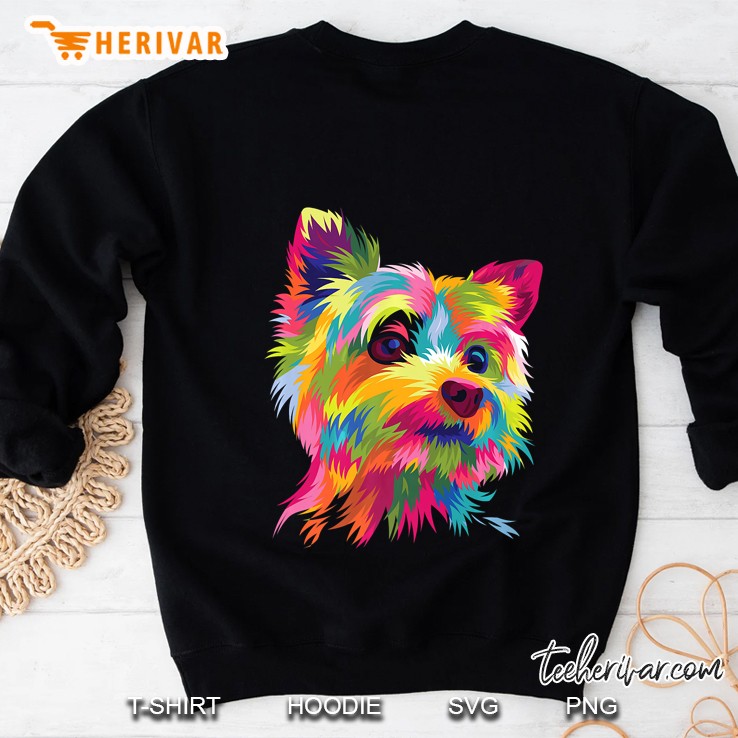 Yorkshire Terrier Pop Art Sweatshirt