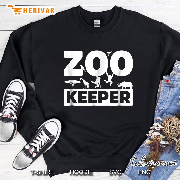 Zoo Keeper Animal Lover Sweatshirt