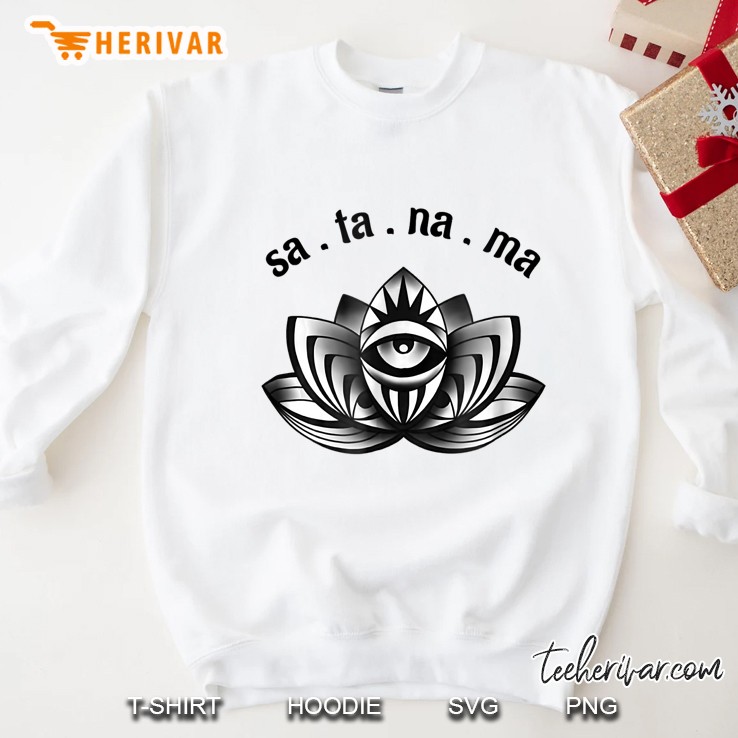 Sa Ta Na Ma Mantra Lotus Eye Sweatshirt