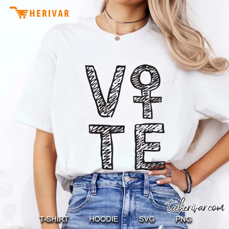 Feminist Vote Them Out 2020 Ladies Tee