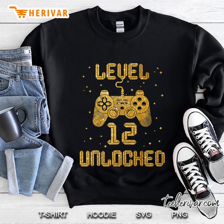 Level 12 Unlocked Gamer Sweatshirt